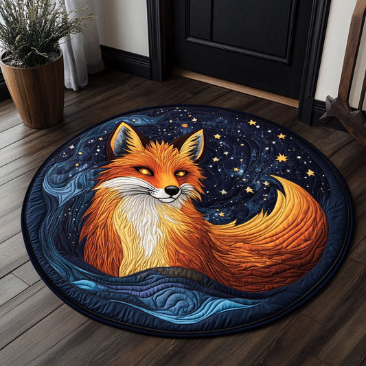 Fox Star WX2005025CL Quilted Round Mat