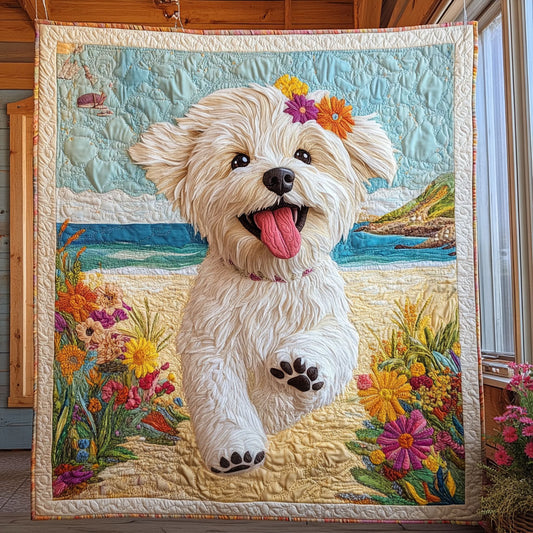 Beach And Paws CP0506017CL Quilt