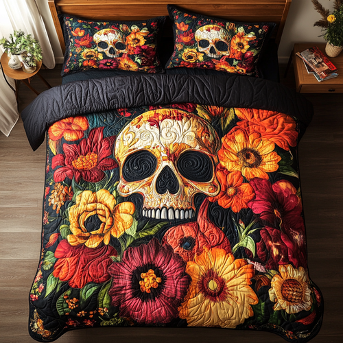 Sugar Skull Garden YR0401038CL Duvet Cover Set