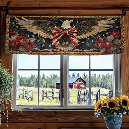 Bald Eagle Echo WN1206012CL Quilted Valance