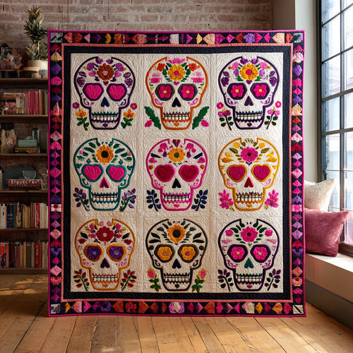 Calavera Garden CW1208061CL Quilt
