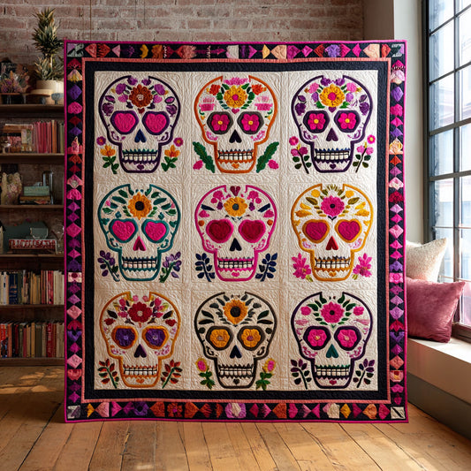 Calavera Garden CW1208061CL Quilt