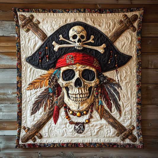Skull Pirate CW2605478CL Quilt