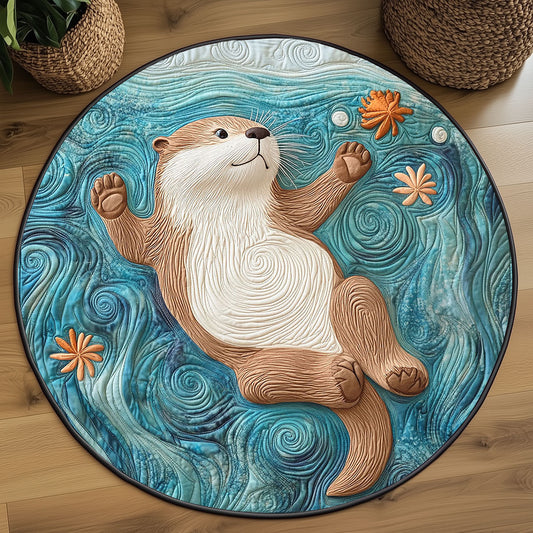 Otter Serene WP2003088CL Quilted Round Mat