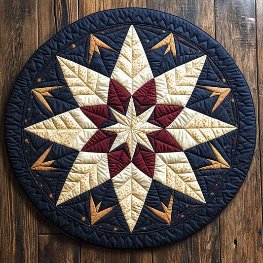 Native Crown WN2807079CL Quilted Round Mat