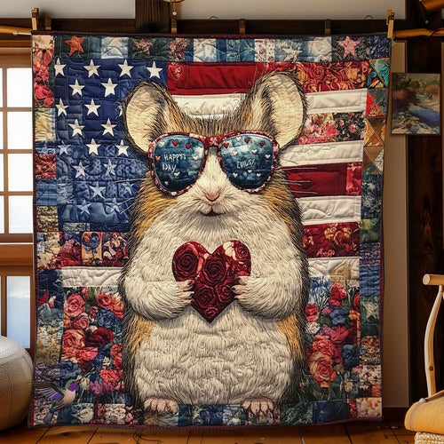 Hamster Of Love WN0412025CL Quilt