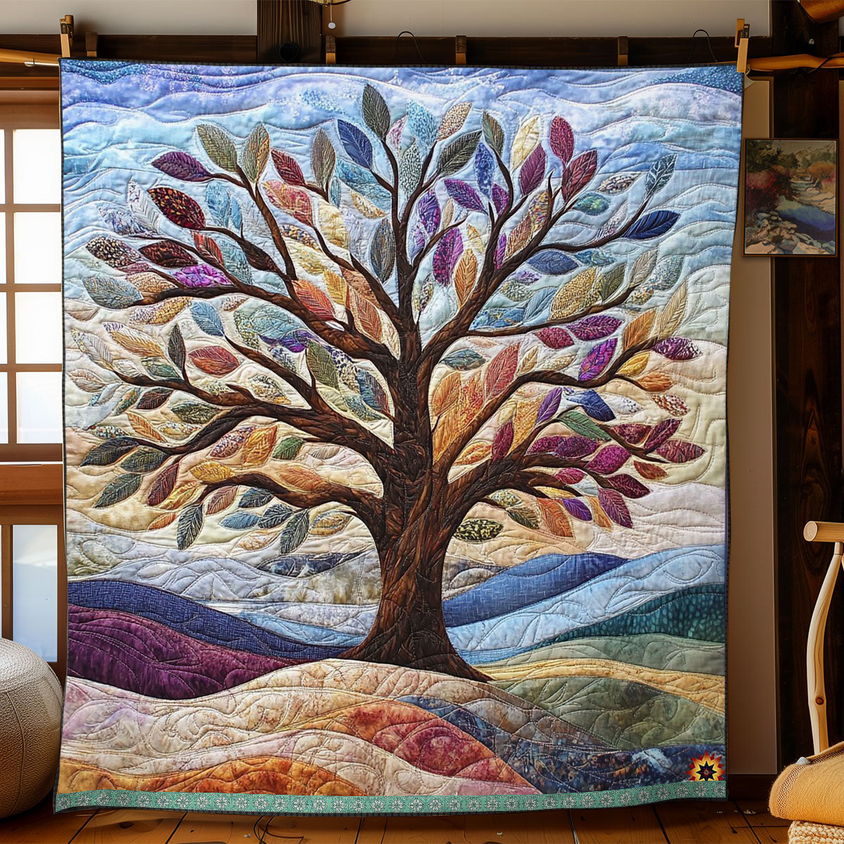 Tapestry of Seasons WJ1712038CL Quilt