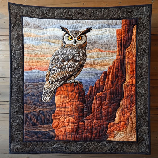 Sandstone Owl CP0406040CL Quilt