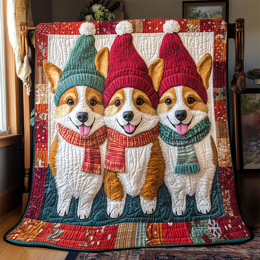 Cozy Corgis CP0407003CL Quilt