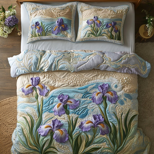 Vibrant Iris XR1209038CL Duvet Cover Set