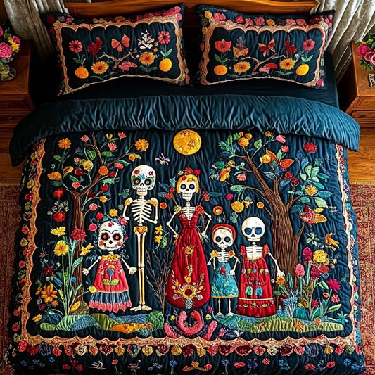 Calavera Family Portrait WY0608060CL Duvet Cover Set