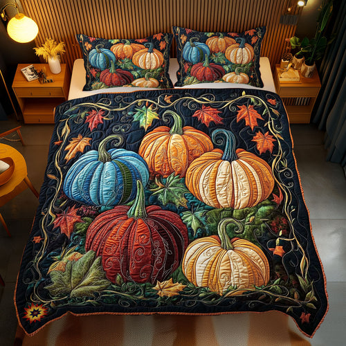 Colorful Pumpkin WY2612050CL Duvet Cover Set