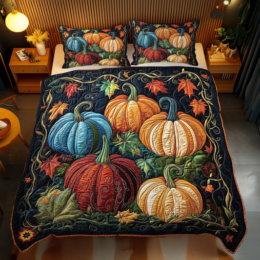 Colorful Pumpkin WY2612050CL Duvet Cover Set