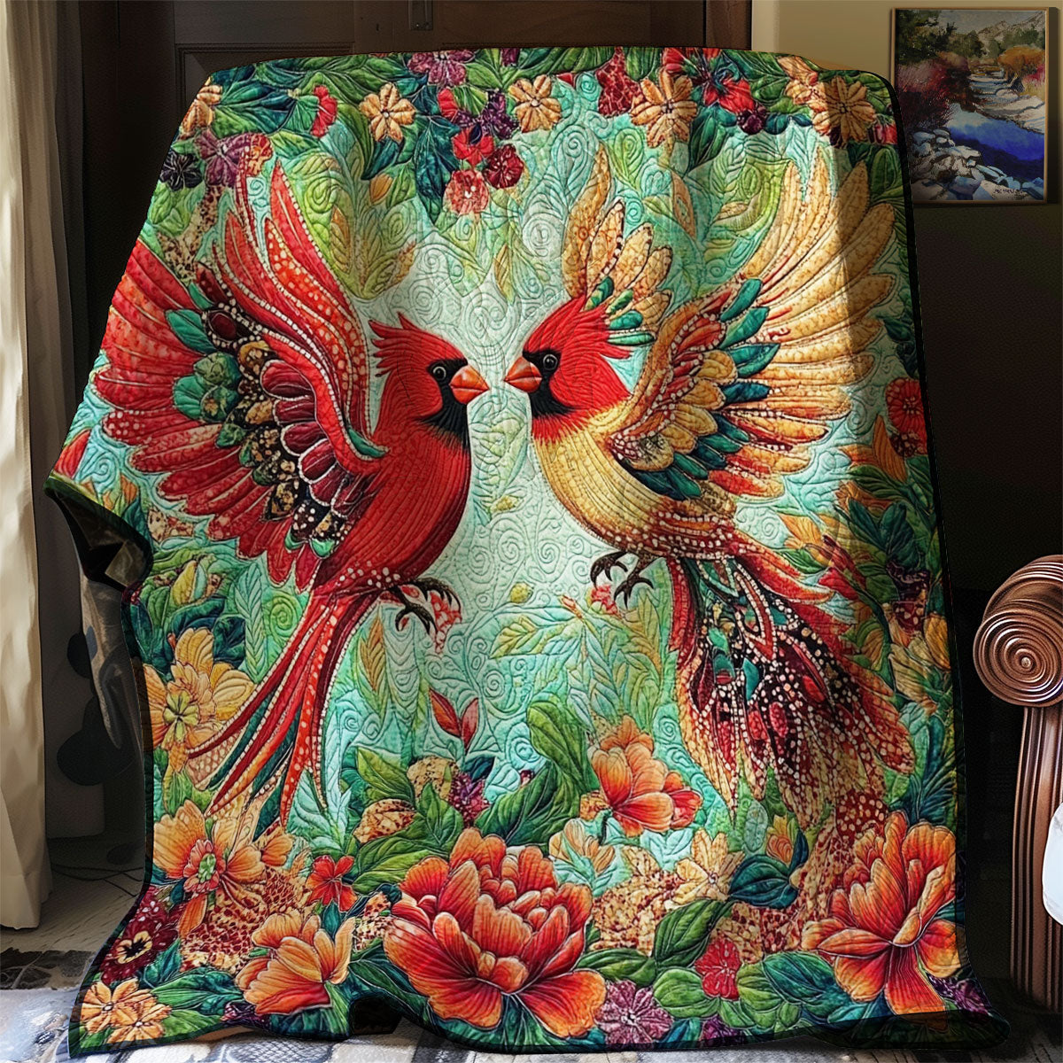 Cardinal Bloom WJ3112005CL Quilt