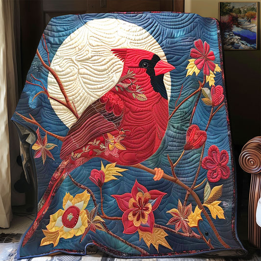 Floral Cardinal WP1902006CL Quilt