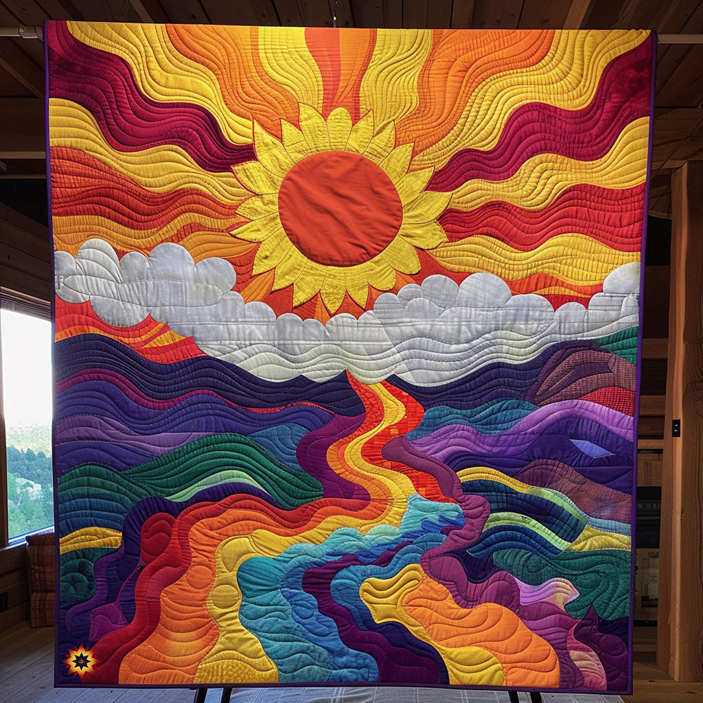 Colorful Sky WJ1211013CL Quilt