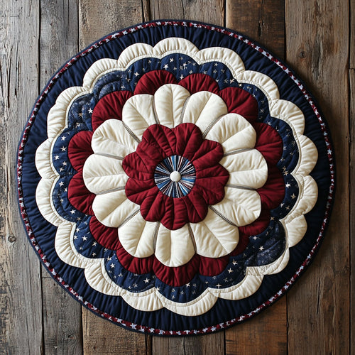Blooming Pride CP1406010CL Quilted Round Mat