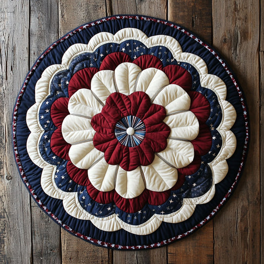 Blooming Pride CP1406010CL Quilted Round Mat