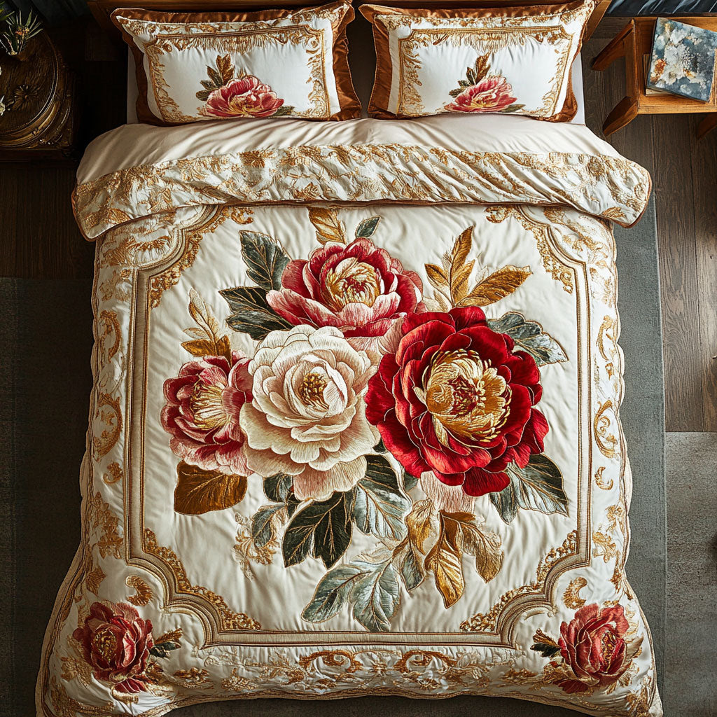 Royal Garden Peony CW2509040CL Duvet Cover Set