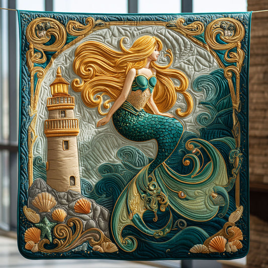 Golden Mermaid Beacon WP1704055CL Quilt