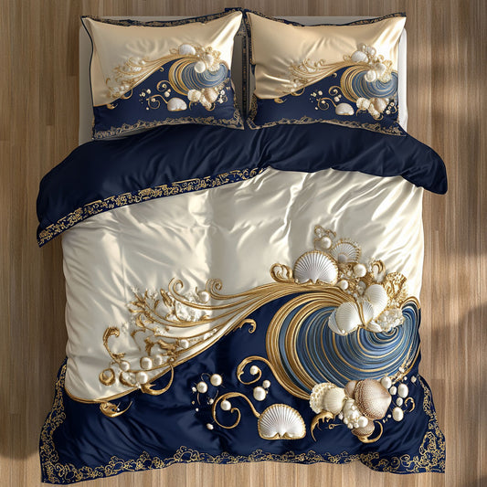 Crystal Ocean Wave WN0808022CL Duvet Cover Set