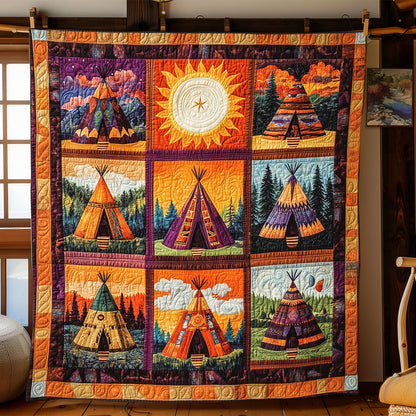 Sunlit Spirit Tepee WJ0601017CL Quilt