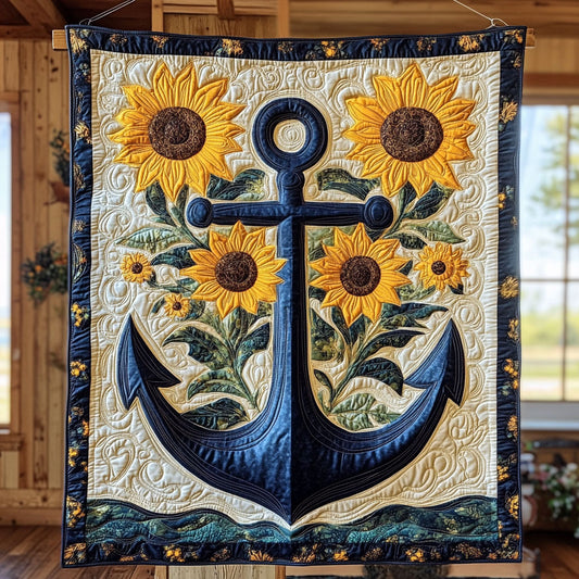 Floral Anchor CW2409051CL Quilt