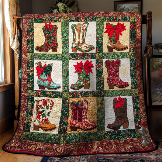 Christmas Cowboy Charm WN2211039CL Quilt