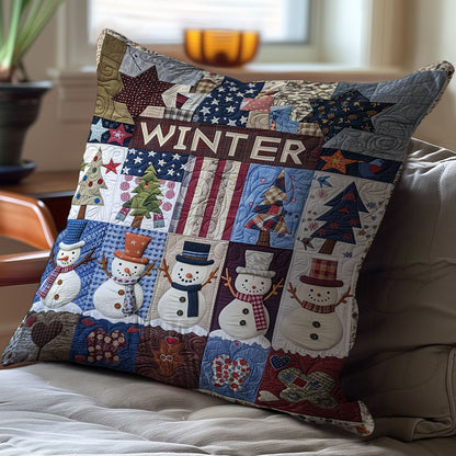 Christmas Village WJ2611046CL Quilt Pillow Case