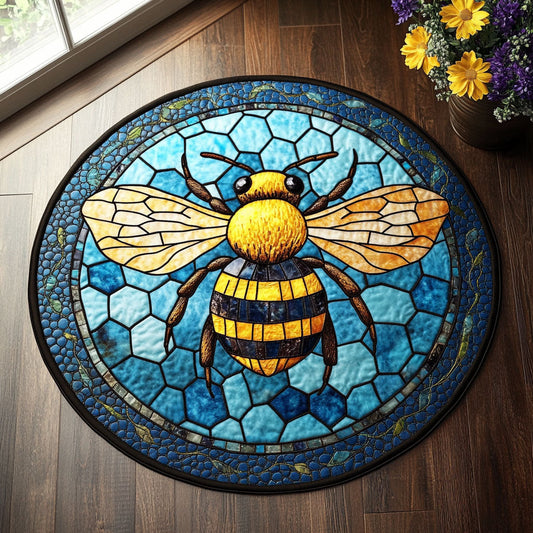 Bee WX1505004CL Quilted Round Mat