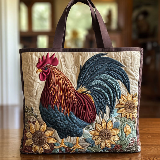 Sunflower Spirit CP0810013CL Quilted Tote Bag