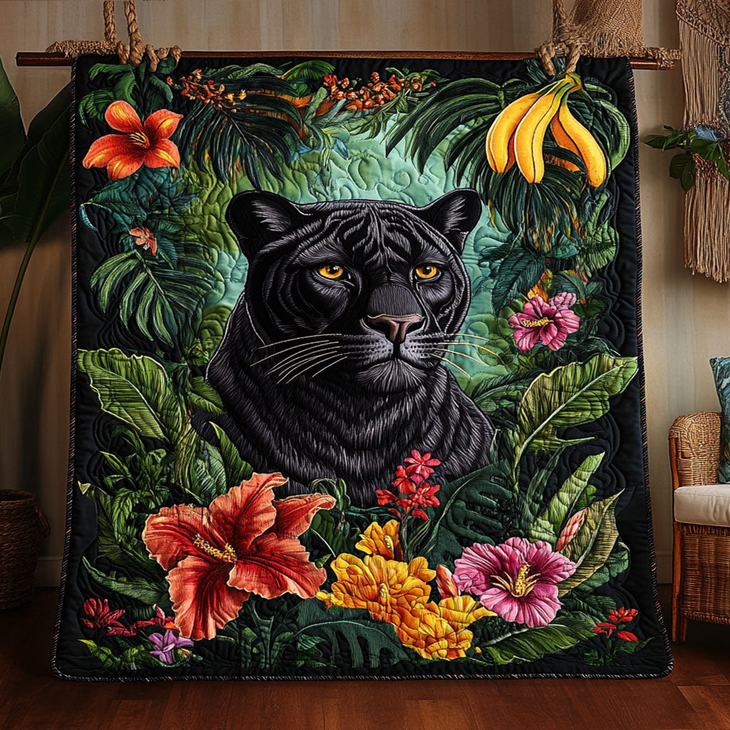 Golden Eyes In Canopy WY1407069CL Quilt