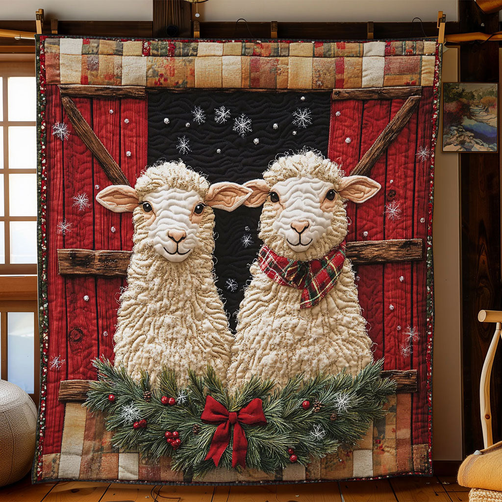 Holly Neck Sheep WN1711027CL Quilt