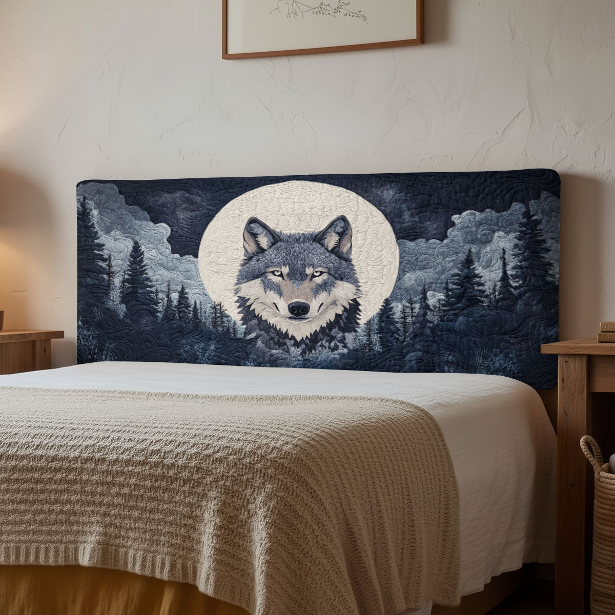 Lunar Forest Alpha CP2612059CL Quilted Headboard Slipcover