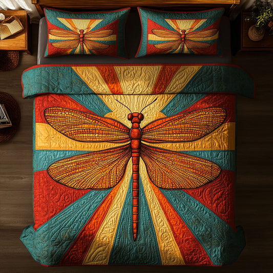 Retro Sunburst WY1408028CL Duvet Cover Set