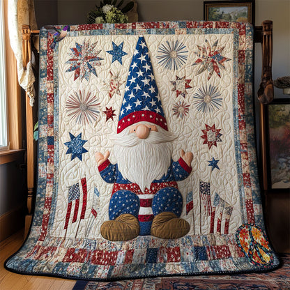 Freedom Gnome Celebration WN2811012CL Quilt