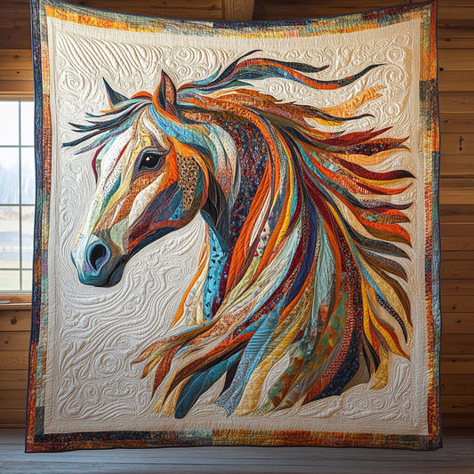 Patchwork Horse CW1107037CL Quilt