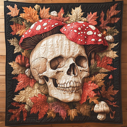 Skull Autumn Forest CW1807026CL Quilt
