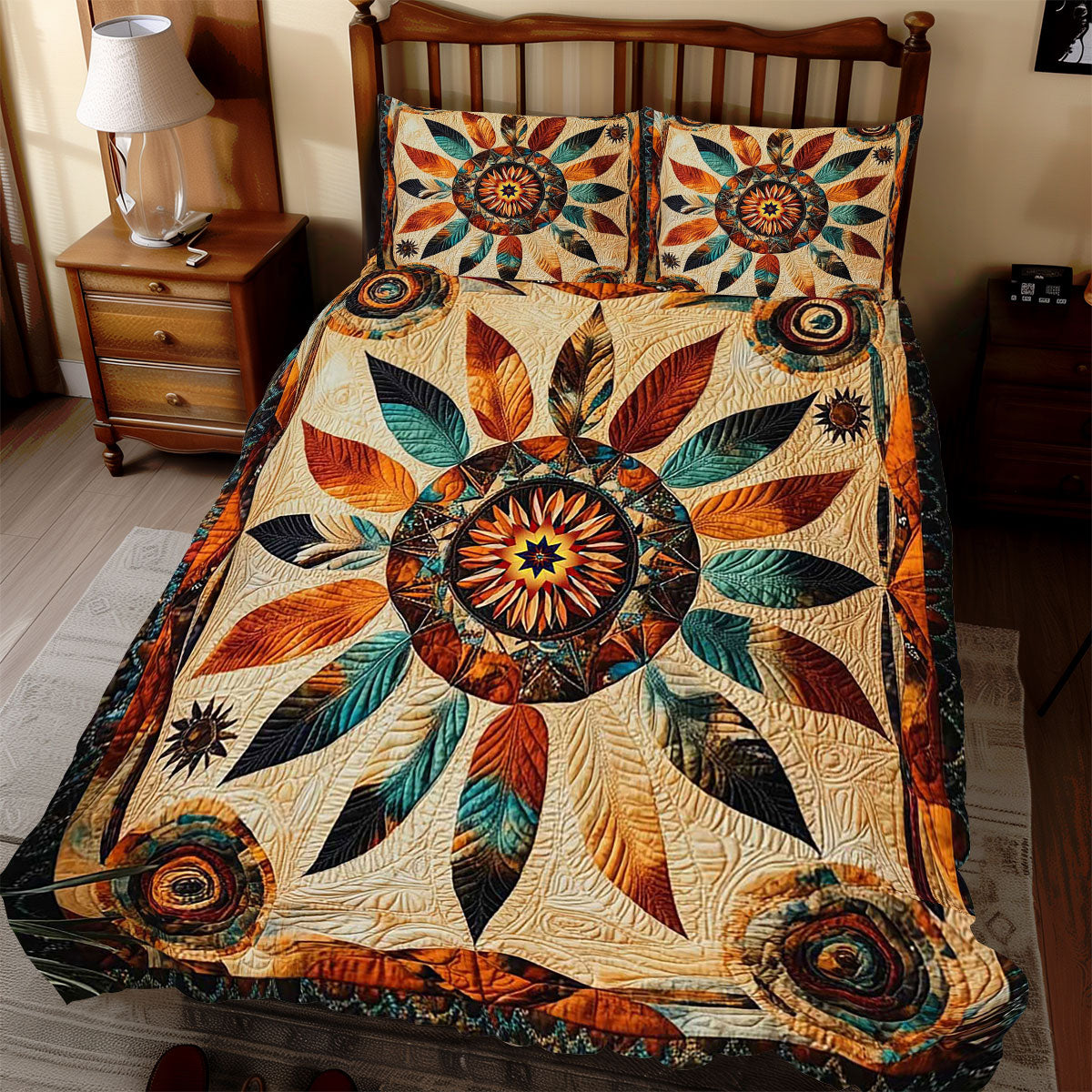 Native American Sun WP1812046CL Duvet Cover Set