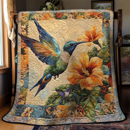 Golden Hummingbird WN2412002CL Quilt