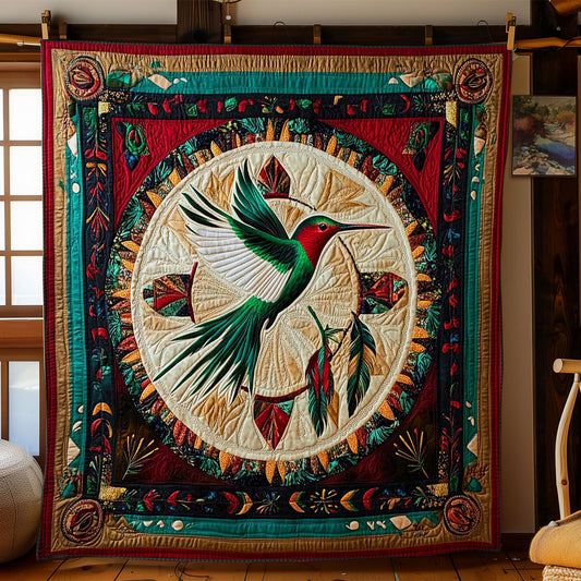 Native Hummingbird WY3112029CL Quilt