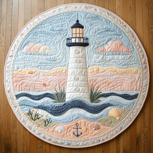 Lighthouse Watch WN2403062CL Quilted Round Mat