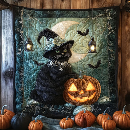 Cat And The Lantern Spell WN0708014CL Quilt