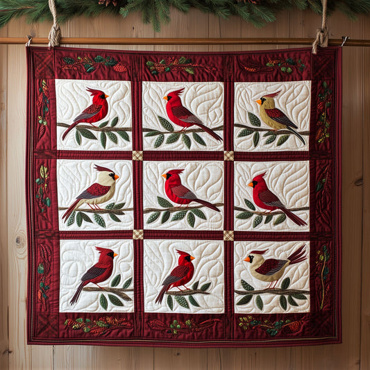 Autumn Cardinal XK2509002CL Quilt