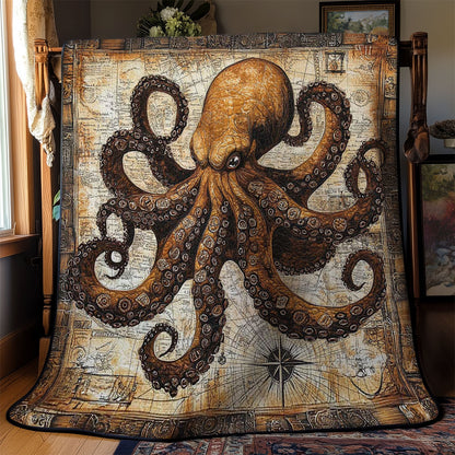 Pirate’s Octopus WN0702050CL Quilt