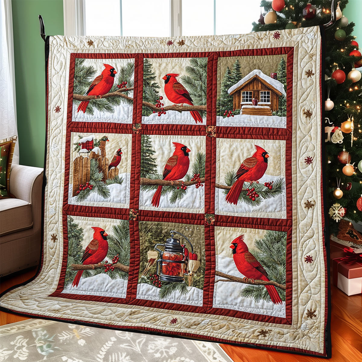 Snow Harmony CP0811032CL Quilt