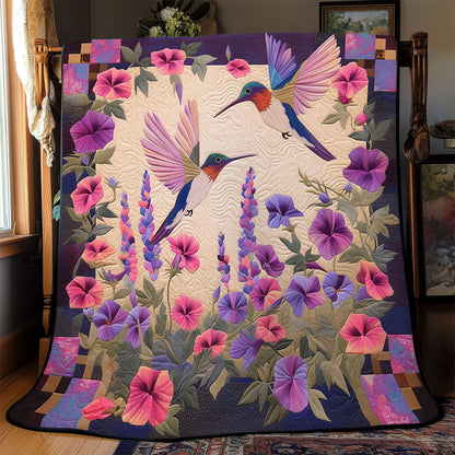 Blooming Hummingbird WJ0701002CL Quilt