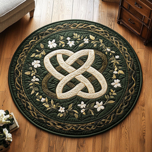 Garden Celtic WY2203066CL Quilted Round Mat