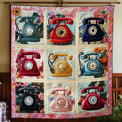 Vintage Telephone WY1812047CL Quilt