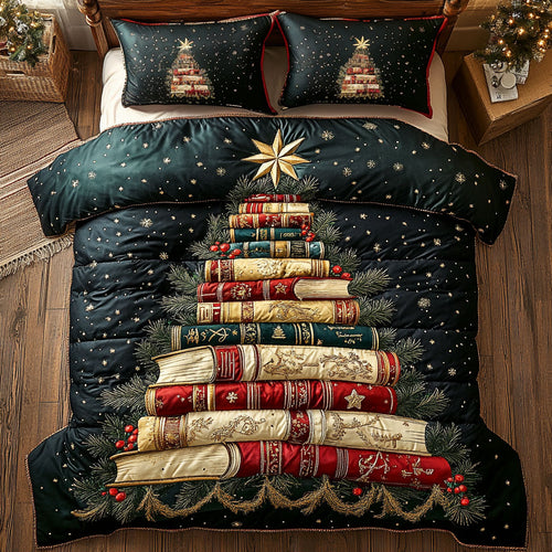 Christmas Tree Book CW1711031CL Duvet Cover Set